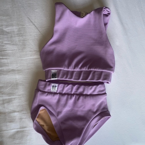 SIMPLY BE YOUTH XS -BEREFINED DANCEWEAR SET PURPLE - Picture 2 of 9